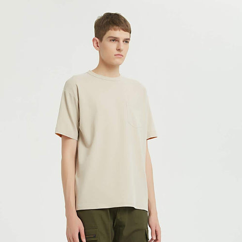 Boysnextdoor 棉麻寬版口袋T-Shirt